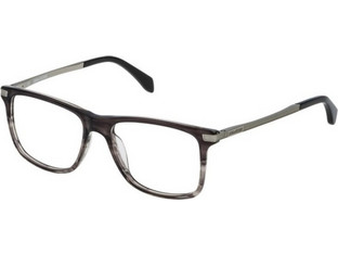 Zadig & Voltaire VZV134530ANV Ανδρικός Σκελετός Γυαλιών Οράσεως Κοκάλινος Μαύρος