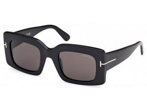 Tom Ford FT1188 01A Ανδρικά Γυαλιά Ηλίου Τετράγωνα Κοκάλινα Μαύρα με Μαύρο Φακό