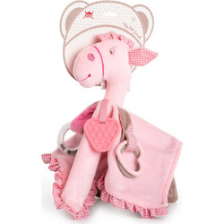 Amek Toys Pony Πανάκι Παρηγοριάς με Μασητικό Ροζ 090694