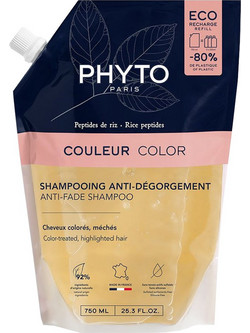 Phyto Color Anti-Fade Refill Φυτικό Σαμπουάν για Προστασία Χρώματος για Βαμμένα Μαλλιά 750ml