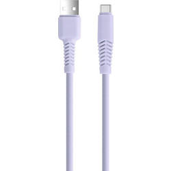 Setty USB-A to USB-C 1.5m Lilac 5900495032942