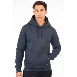 Double Ανδρικό Φούτερ με Κουκούλα & Τσέπες Μπλε MTOP-1018