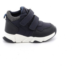 Bubble Kids Παιδικά Μποτάκια Navy Μπλε με Σκρατς C1246