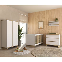 Faktum Sienna Πολυμορφική Κούνια για Στρώμα 70x140cm Λευκή