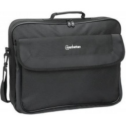 Manhattan Cambridge Clamshell Τσάντα Laptop Ώμου 17.3" Black