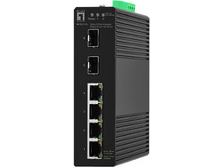 LevelOne IGS-2106 Managed L2 Switch με 4 Θύρες Ethernet 1000Mbps και 2 SFP θύρες