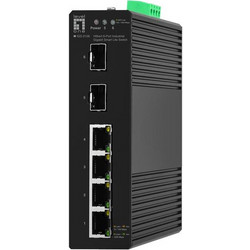 LevelOne IGS-2106 Managed L2 Switch με 4 Θύρες Ethernet 1000Mbps και 2 SFP θύρες