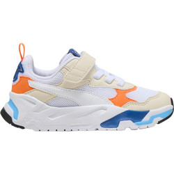 Puma Παιδικά Sneakers Λευκά Μπλε Πορτοκαλί 390839-20