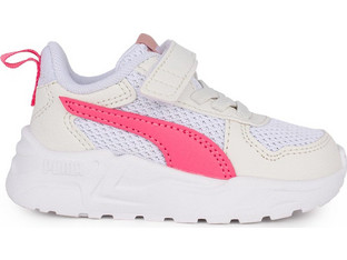 Puma Trinity Lite Παιδικά Sneakers Μπεζ Φούξια 391481-16