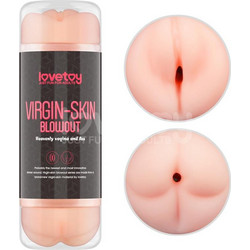 Lovetoy Virgin-Skin Blowout Pocket Pussy & Anal Αυνανιστήρι Pink