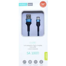 Xipin LX43 Braided USB-A to Lightning Cable 1m Blue