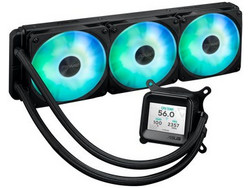 Asus Prime LC 360 LCD Υδρόψυξη CPU 120mm ARGB για Socket 115x / 1200 / 1700 / 1851 / AM4 / AM5