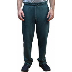 Target Ανδρικό Παντελόνι Φόρμας Fleece με Λάστιχο Πετρόλ M25-74090-15