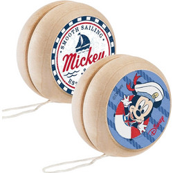 Parisis Μπομπονιέρα Βάπτισης Γιο Γιο Mickey Mouse Ναυτικό από Ξύλο NA268