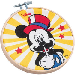 Parisis Μπομπονιέρα Βάπτισης Τελάρο Mickey Mouse Carnival από Ύφασμα & Ξύλο Σ2101