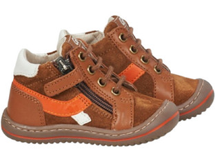 GBB Παιδικά Sneakers Μποτάκια Καφέ AK650-44