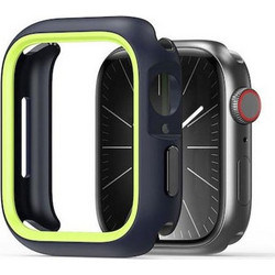 Dux Ducis Bamo Πλαστική Θήκη για Apple Watch 7 / 8 / 9 45mm Μαύρη Πράσινη