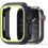 Dux Ducis Bamo Πλαστική Θήκη για Apple Watch 7 / 8 / 9 45mm Μαύρη Πράσινη