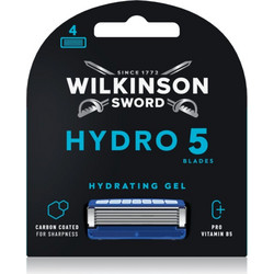 Wilkinson Sword Hydro 5 Skin Protection Regular Ανταλλακτικά Ξυραφάκια με 5 Λεπίδες & Λιπαντική Ταινία 4τμχ