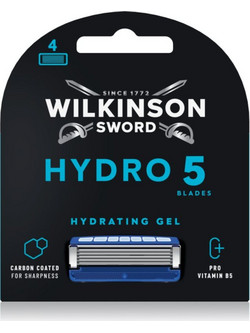 Wilkinson Sword Hydro 5 Skin Protection Regular Ανταλλακτικά Ξυραφάκια με 5 Λεπίδες & Λιπαντική Ταινία 4τμχ