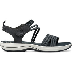 Jana Δερμάτινα Γυναικεία Σανδάλια Navy Μπλε 8-28761-44