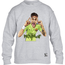Takeposition Neymar Παιδικό Φούτερ Γκρι Lime 810-5605