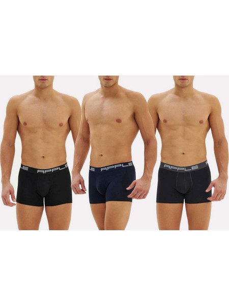 Apple Boxer Ανδρικά Μποξεράκια Σετ 3Pack 0114965 NBAB