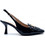 Versace 19V69 Γόβες Slingback Λουστρίνι με Λεπτό Ψηλό Τακούνι Μαύρες AM4C225-66