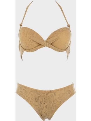 Gsecret Bikini Set Animal Print Ταμπά C6023-32548