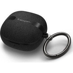 Spigen Urban Fit Θήκη Σιλικόνης με Γάντζο για Samsung Galaxy Buds FE / 2 Pro / 2 / Pro / Live Μαύρη