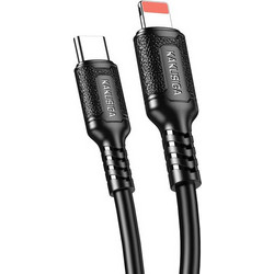 Kakusiga KSC-984 USB-C to Lightning Cable 27W 1m Black KSC-984-LC-BK