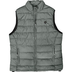 Double Αμάνικο Ανδρικό Μπουφάν Puffer Γκρι MP022-MI