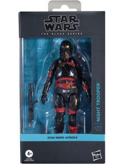 Hasbro Star Wars Ahsoka Black Series Night Trooper Φιγούρα Δράσης για 4+ Ετών 15cm