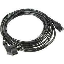 Lanberg CA-C13C-11CC-0100-BK Καλώδιο Τροφοδοσίας Schuko to IEC C13 10m