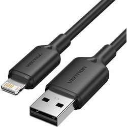 Vention LAMBH USB-A to Lightning Cable 2m Black VENLAMBH