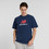 New Balance Stacked Ανδρικό Αθλητικό T-Shirt Navy Μπλε MT51500-NNY