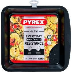 Pyrex Glide Everyday Τετράγωνο Ταψί Φούρνου Αλουμινίου Αντικολλητική Επίστρωση 3426470300988