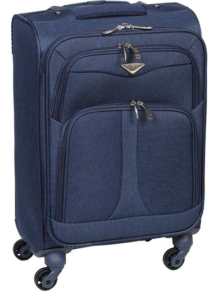 Keskor 16637-30 Βαλίτσα Καμπίνας 58x36x25cm με 4 Ρόδες Μπλε