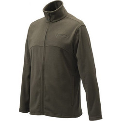 Beretta Ανδρική Ζακέτα Fleece με Φερμουάρ Καφέ 3421BR