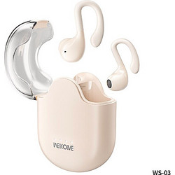 WK WS-03 Ακουστικά Bluetooth Earbud Beige