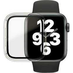 PanzerGlass Full Body Πλαστική Θήκη Tempered Glass για Apple Watch 4 / 5 / 6 / SE 40mm Διαφανής