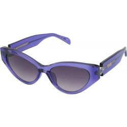 Tous STOB84S 5506LA Γυναικεία Γυαλιά Ηλίου Cat Eye Κοκάλινα Μπλε με Μαύρο Degradee Φακό