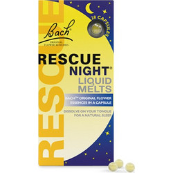 Power Health Bach Rescue Night Liquid Melts 28 Κάψουλες