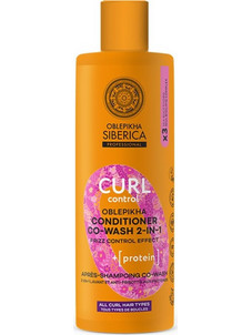 Natura Siberica Oblepikha Curl Φυτικό Conditioner για Επανόρθωση & Όγκο για Σγουρά Mαλλιά 400ml