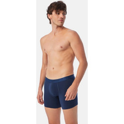 Minerva Ανδρικά Μποξεράκια Σετ 2Pack Navy Μπλε 90-20483