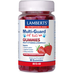 Lamberts Multi-Guard for Kids Strawberry 60 Ζελεδάκια