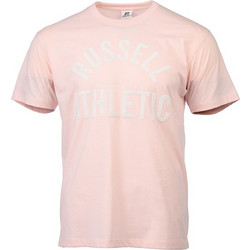 Russell Athletic Ανδρικό Αθλητικό T-Shirt Ροζ A25-014-1-670