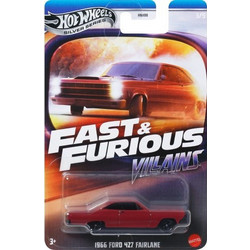 Mattel Hot Wheels Fast & Furious Villains 1966 Ford 427 Fairlane