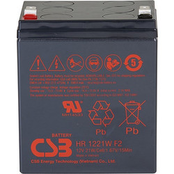 CSB HR1221W Μπαταρία VRLA-AGM 12V 5Ah