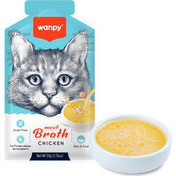 Wanpy Meat Broth with Chicken 50gr